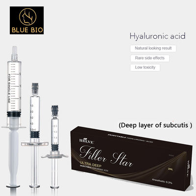 Ультра глубокий Hyaluronic кисловочный заполнитель прозрачной впрыски груди геля дермальный
