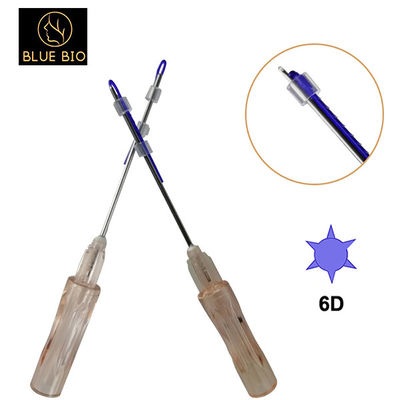 Сутура Cog колючая 18g 38mm потока 6d Pdo продевает нитку острый Cannula иглы