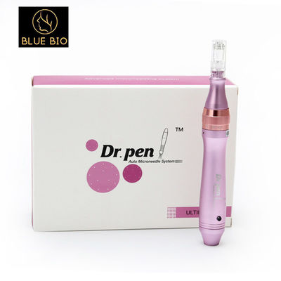 Электрическая нержавеющая сталь ручки Microneedles Derma вставляемая улучшает кожу