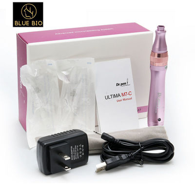 Электрическая нержавеющая сталь ручки Microneedles Derma вставляемая улучшает кожу
