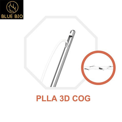 Линия Cannula иглы подмолаживания кожи потока Cog PLLA 3D устранимая Absorbable тупая