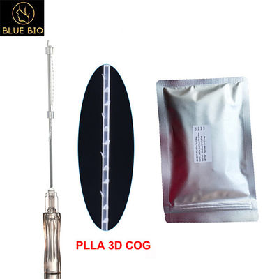 Линия Cannula иглы подмолаживания кожи потока Cog PLLA 3D устранимая Absorbable тупая