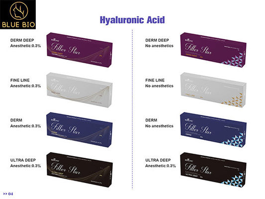 Hyaluronic кисловочные впрыски губы носа Кореи 1ml геля заполнители оптовой продолжительной дермальные
