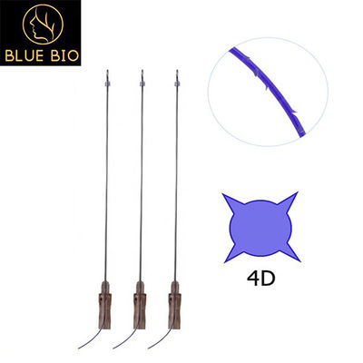 Cog Кореи Absorbable 23g 38mm потока 4d Pdo линия Polydioxanone подъема кожи оптового колючая